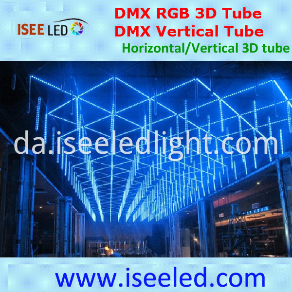 RGB DMX512 LED 3D Tube